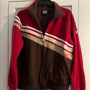 Billabong Red and Brown Jacket